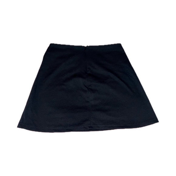 Ardene Black Zipper Skirt (M) - Picture 2 of 2